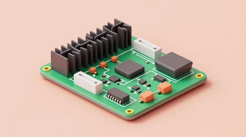 Thermal Management and PCB Design Architecture Isometric view of a 3D PCB thermal management architecture