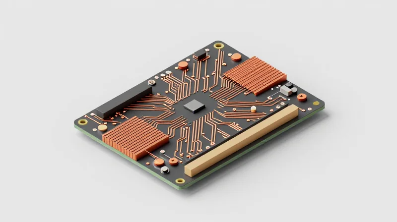 Optimizing Multi-Layer Stack-ups for High-Speed Data Isometric view of a high-performance multi-layer circuit board cross-section