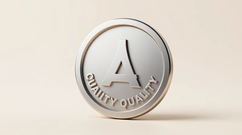 Understanding the Necessity of IATF 16949 Certification A formal, high-quality representation of a standardized automotive certification badge representing quality assurance.