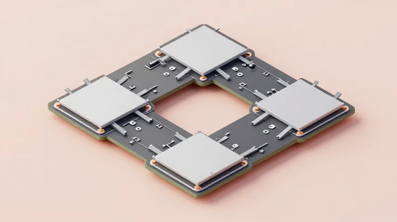 Stiffener Design for Component Reliability Flexible PCB with reinforced stiffener areas under SMT components