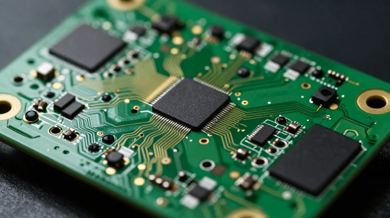The Evolution of Rearview Camera Systems and HDI Technology Modern automotive rearview camera PCB showing high density interconnect technology