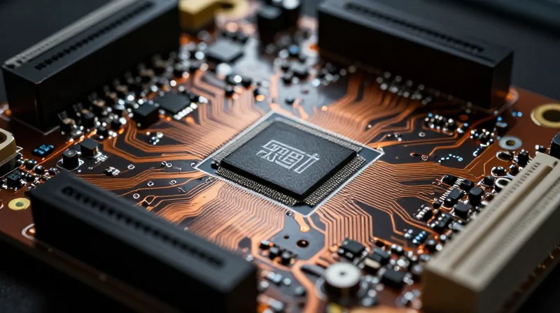 Understanding the High-Speed Gateway Challenge Modern automotive telematics gateway hardware showing complex integrated circuits