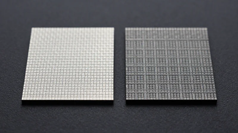 Comparing Dielectric Material Performance Side-by-side comparison of different PCB substrate materials in a laboratory setting.
