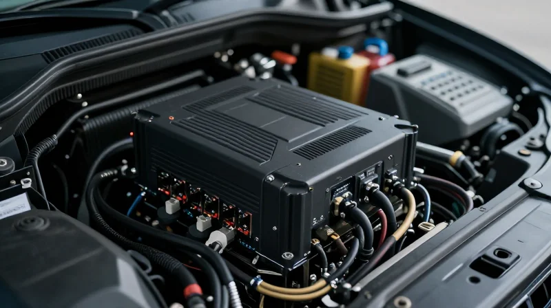 Understanding the Automotive Environment A conceptual view of automotive electronic components inside a vehicle chassis