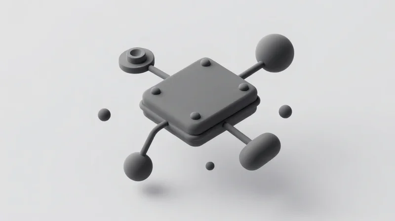 Simulation-Driven Design: Predicting Failure Before Prototyping Isometric 3D render of a modular electronic system being analyzed in a virtual space.
