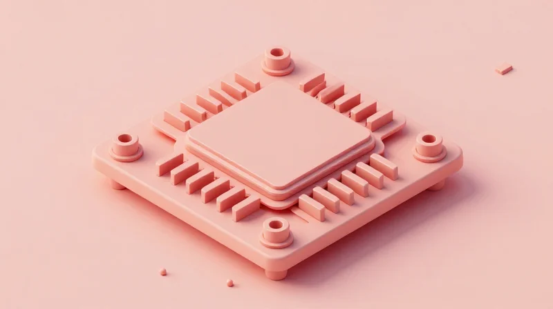 Via Reliability: Techniques for High-Vibration Environments Isometric 3D model showing reinforced via structures within a PCB, emphasizing structural integrity and interconnected layers.