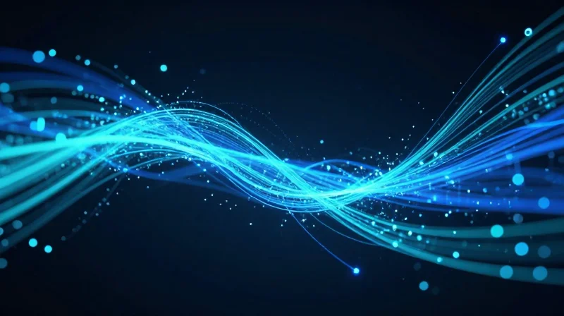 Signal Integrity and Electromagnetic Compatibility (EMC) Abstract representation of digital signal streams and electromagnetic compatibility