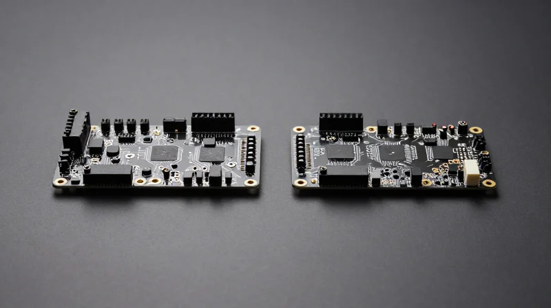 Cost vs. Performance: Strategic Sourcing for OEMs Side-by-side comparison of standard PCB vs premium high-frequency material board