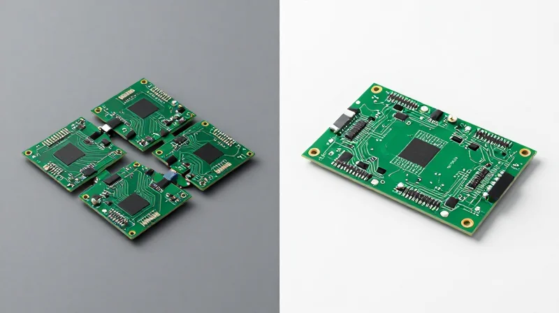 Case Study: Reducing Field Returns by 40% Comparison between multiple small PCBs and one large integrated PCB