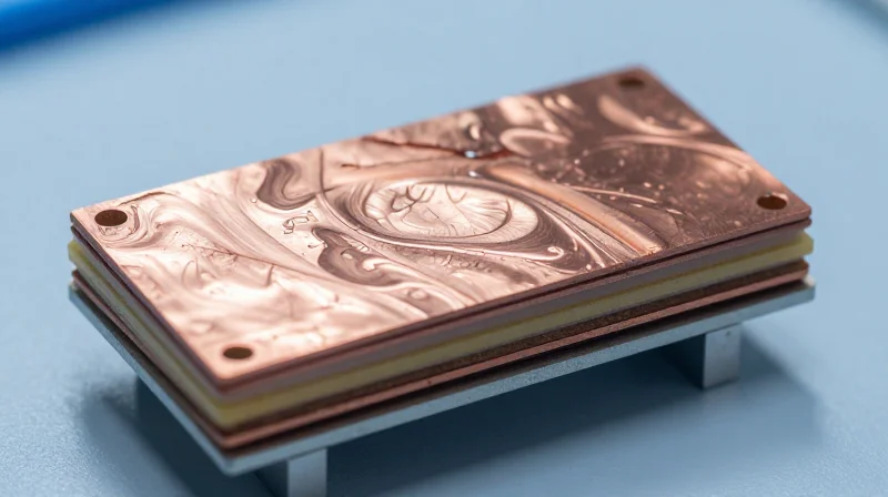 Anatomy of a High-Flex Life Circuit: What Sets Premium Apart A high-magnification cross-section view of a high-flex PCB showing layered material structures and optimized copper grain.