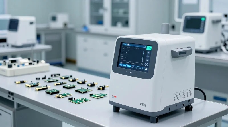 The Evolution of Medical Device Production Conceptual transition from fragmented assembly line components to a single integrated medical device unit