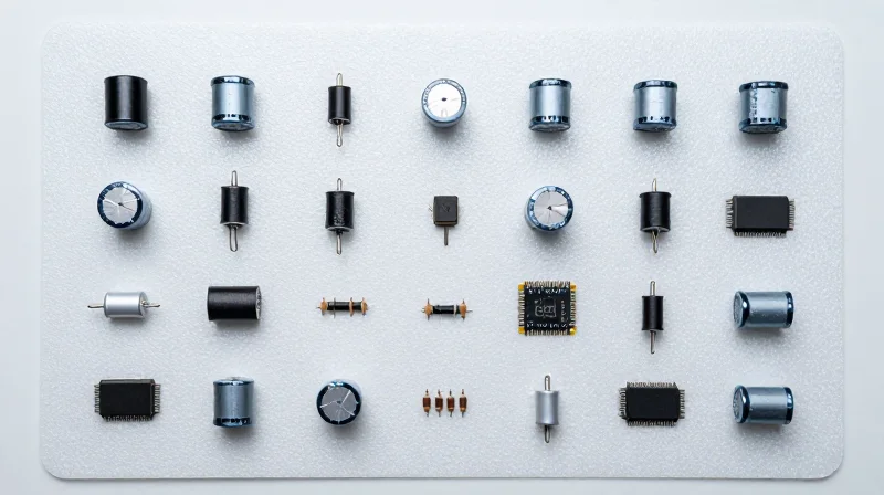 Supply Chain Transparency and Component Traceability A secure, organized assembly of electronic parts representing component traceability.