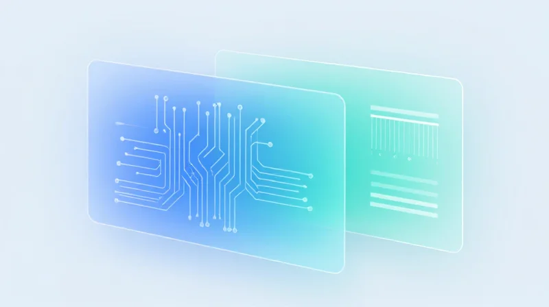 DFM Verification and Pre-Production Analysis Conceptual 3D interface showing automated analysis of circuit design.