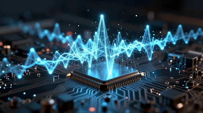 EMI/EMC Mitigation in High-Energy Switching Circuits Abstract representation of shielding layers around high-voltage circuit components.
