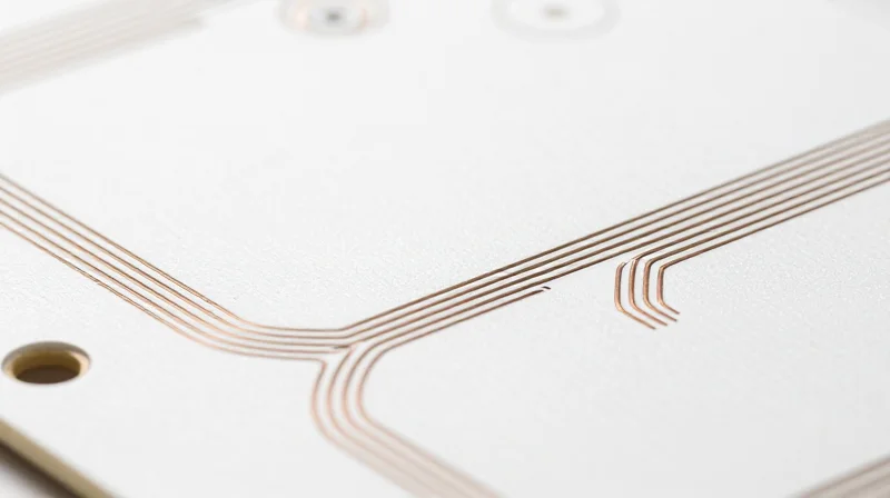 Macro view of high-purity PCB materials