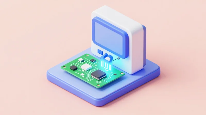 Isometric view of medical device PCBA manufacturing flow
