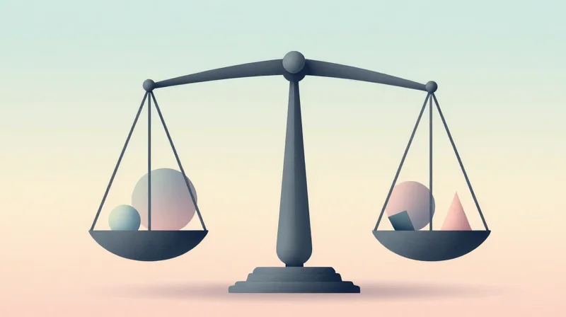 Abstract representation of value and cost components
