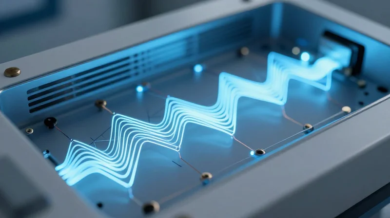 Understanding the IVD Signal Chain Challenges Abstract representation of high-precision micro-volt signal path in diagnostic equipment