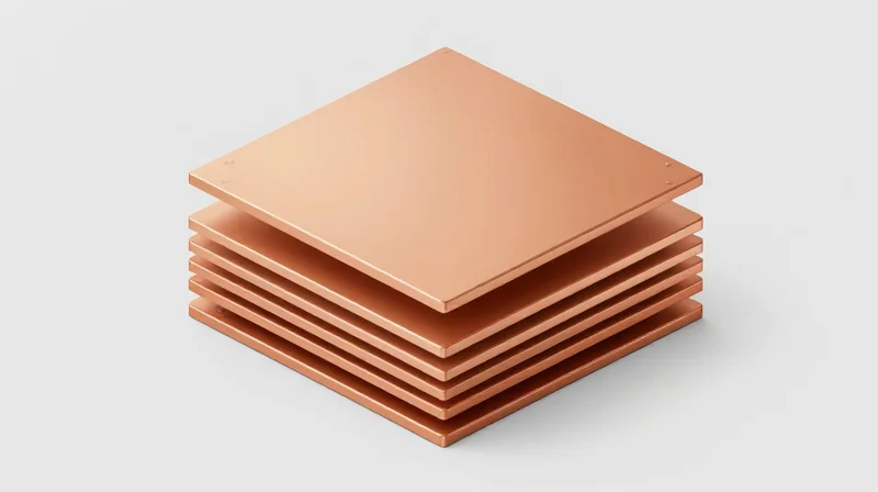 Precision Stack-Up Geometry Cross-section view of a symmetric multi-layer PCB stack-up