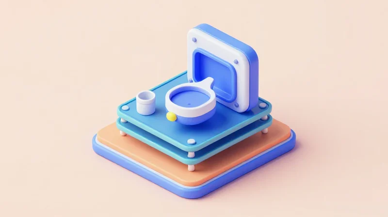 Signal Integrity Management in Miniature Medical Devices Isometric view of a miniature medical sensor assembly showcasing a layered ground plane structure