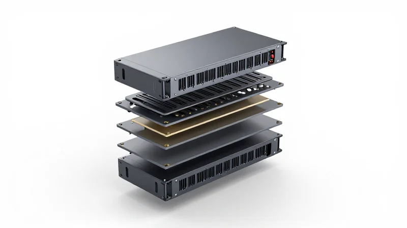 Future-Proofing Your Smart Home Infrastructure Abstract concept of a modular gateway hardware device