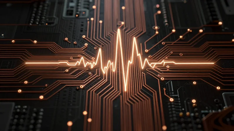 The Critical Role of Trace Impedance Control Conceptual representation of signal integrity and impedance control in a circuit board