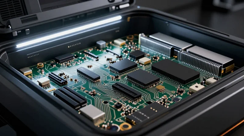 The Evolution of Form Factors: Why Rigid Boards are Stalling Conceptual 3D representation showing the evolution from bulky rigid circuit boards to sleek modern interconnect technology.