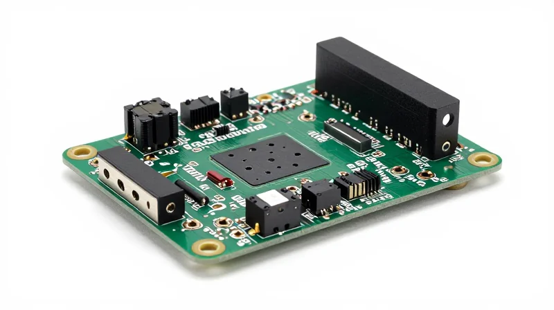 Anatomy of a Ruggedized Flight Controller Top view of a professional ruggedized flight controller circuit board with reinforced components