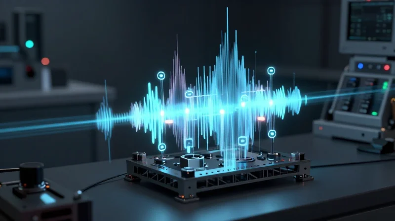 Verification Testing: Simulating Field Conditions Conceptual 3D representation of vibration testing equipment
