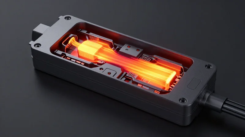 The Thermal Challenge in Modern E-Bike Drive Systems Thermal stress visualization in e-bike motor components