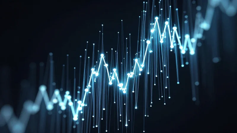 Measuring Long-Term Success: KPIs to Watch Abstract visualization of performance indicators and trends