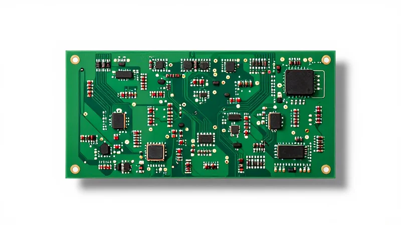 Anatomy of Legacy Controller Architectures A close up of a traditional static printed circuit board.