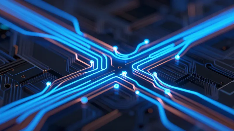 DFM Rules for High-Speed Signal Routing Abstract representation of high-speed signal flow in a PCB