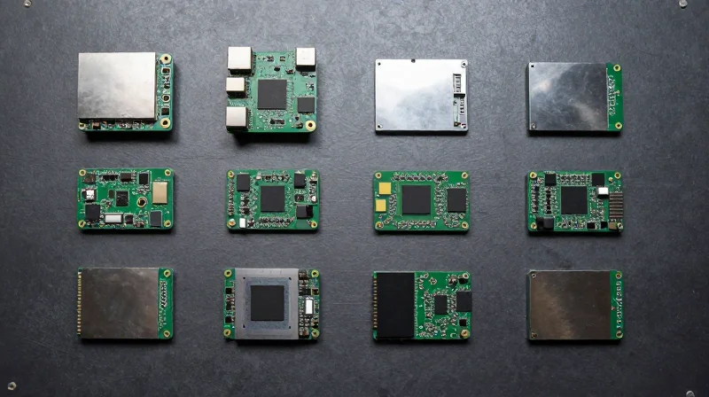 Material Selection and Component Integration Strategies High-quality PCBA components neatly arranged on a clean workbench