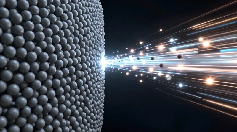 Understanding the Physics: Why GaN Outperforms Silicon Side-by-side conceptual illustration comparing the electron mobility and bandgap efficiency of silicon and gallium nitride.