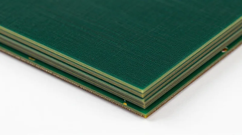 Selecting the Right Substrate for Reliability Macro detail of industrial substrate material layers.