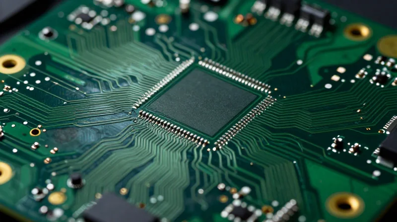 The Evolution of Vaping Hardware Architecture Macro view of a complex, high-density circuit board inside a slim vaping device casing