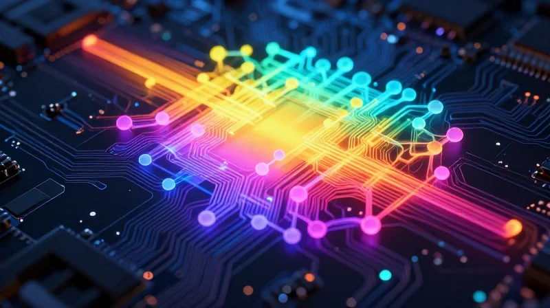Thermal Management and PCB Stackup Heat dissipation visualization on a complex circuit board