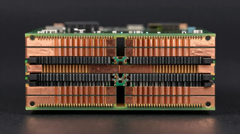 Designing Robust Multi-Layer Stackups Cross section view of a multi-layer heavy copper PCB