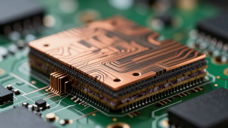 Material Science: Why Quality Laminates Matter High-Tg PCB laminate structure showing cross-section layers