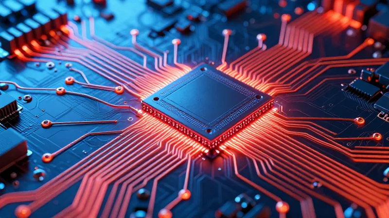 Optimizing Thermal Management for Constant Load Thermal dissipation visualization on a PCB showing copper heat sinks and heat flow