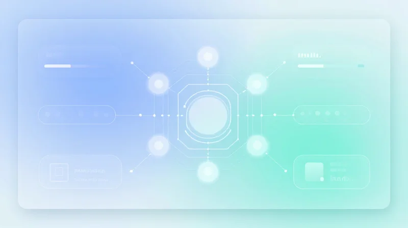 The Future Outlook: Toward Smarter, Integrated Drive Systems A futuristic vision of an integrated industrial drive system with glowing interconnected nodes