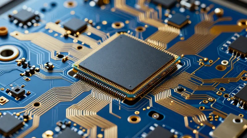 The Rise of High-Density Interconnect (HDI) Designs High-density interconnect PCB design with intricate microscopic pathways