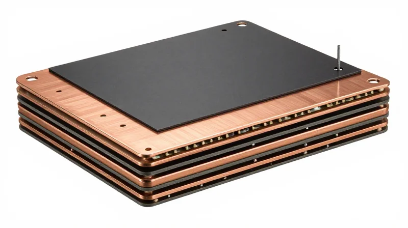 Optimizing PCB Stack-up for EMI Shielding Cross-section of a multi-layer PCB showing signal isolation