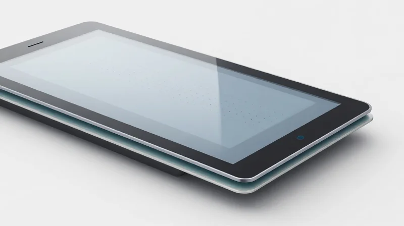 Understanding the Foundation: Resistive HMI Technology Cross-section of a resistive touch panel showing two conductive layers separated by spacers.