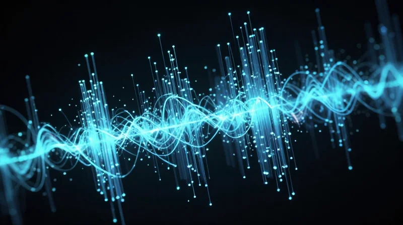 Testing for Mission-Critical Reliability Abstract representation of testing electronics in a simulated harsh environment.