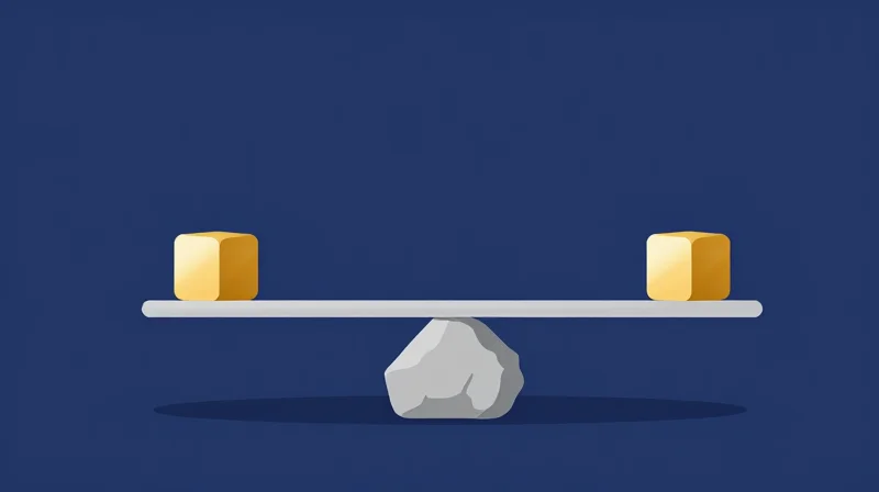The Economic Impact: Total Cost of Ownership (TCO) Breakdown An abstract illustration depicting the balance between investment and long-term cost.