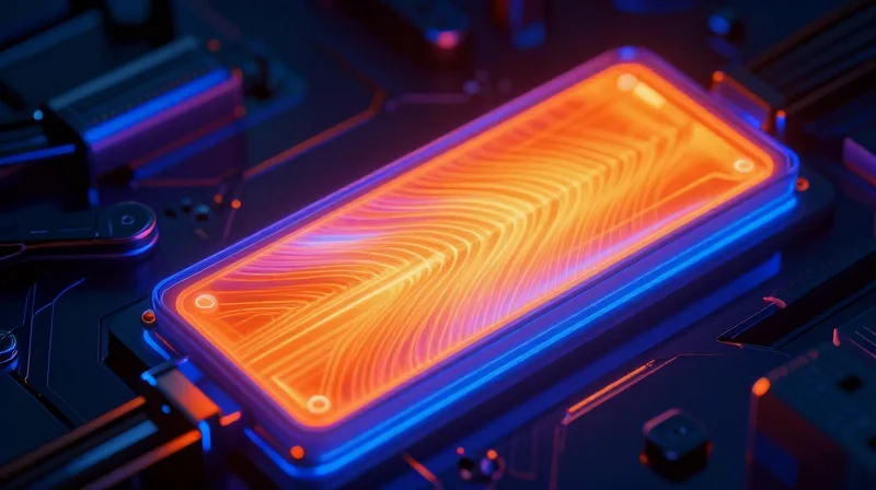 Understanding the Role of Aluminum PCBs in Thermal Dissipation Thermal imaging visualization showing heat dissipation in an industrial LED driver module