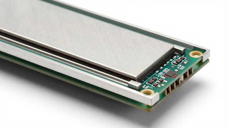 The Evolution of Aluminum Core PCBs Cross-section of an aluminum core PCB showing metal base and insulation layers