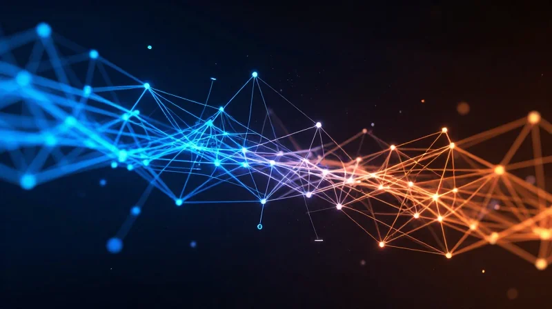 The Financial Impact of Signal Integrity Failures Abstract representation of failing network signals represented by disrupted light streams.
